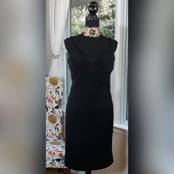 Black Cocktail Dress - Picture 1 of 6